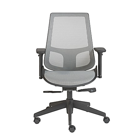 Eurostyle Vahn Mesh High-Back Commercial Office Chair, Gray