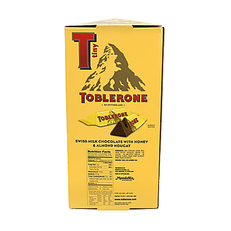 Toblerone Milk Chocolate Tinys Changemaker, 0.28 oz Fun-Sized Bar, 100/Box,  Delivered in 1-4 Business Days (30400012)