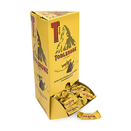 Toblerone Tinys Changemaker Bars, 0.28 oz, Pack Of 100