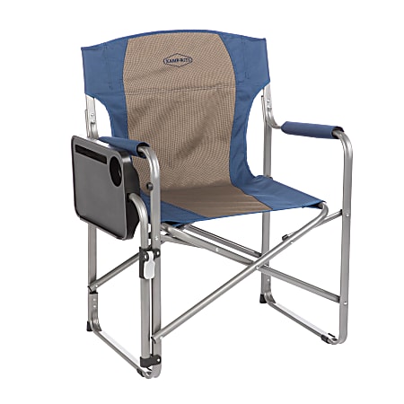 Outdoor directors chair discount with side table
