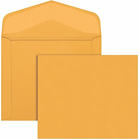 Quality Park 10 x 12 Extra Heavyweight Document Mailers - Catalog - 10" Width x 12" Length - 40 lb - Gummed - Kraft - 100 / Box - Kraft