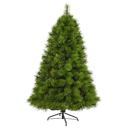 Nearly Natural Green Scotch Pine Artificial Christmas Tree,