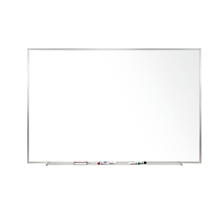 Ghent Magnetic Dry-Erase Whiteboard, 48" x 72",