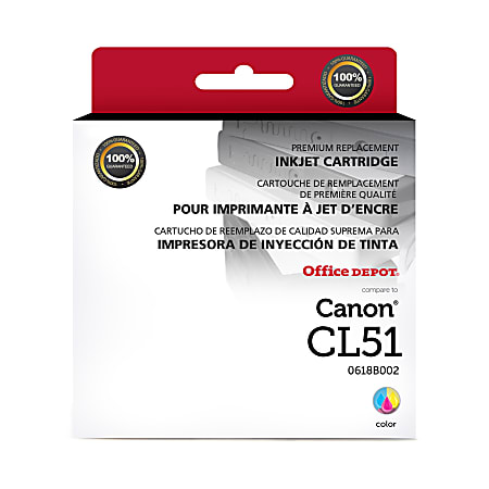 Clover Imaging Group™ Remanufactured Tri-Color Ink Cartridge Replacement For Canon® CL-51, CL51