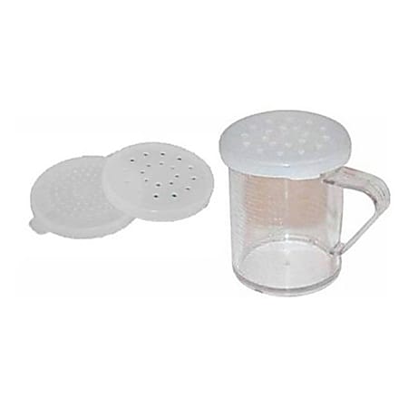 Winco Polycarbonate Dredge Set, 10 Oz, Clear