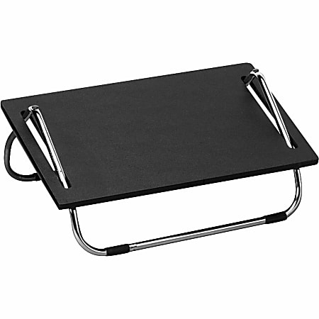 Ergo Comfort Adjustable Footrest 18 1 2w x 11 1 2d x 5h Black