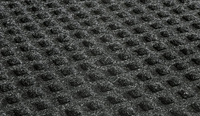 Waterhog Low-Profile Floor Mat, 4' x 6', Coal Black