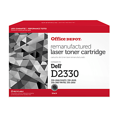 Office Depot® Remanufactured Black High Yield Toner Cartridge Replacement For Dell™ 330-2666, DM253, ODD2330