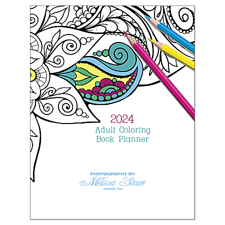Adult Coloring Book Planner