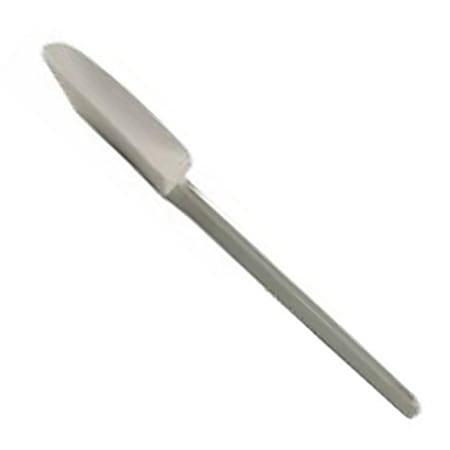 Crestware Rubber Spatula, 9-1/2", White