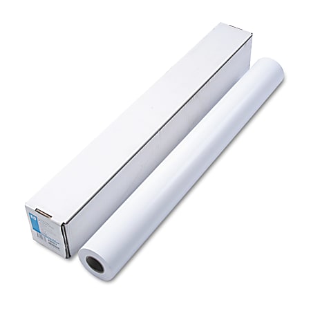 HP Q6580A Unviversal Instant-Dry Semi-Gloss Wide Format Roll, 36" x 100', 50.5 Lb