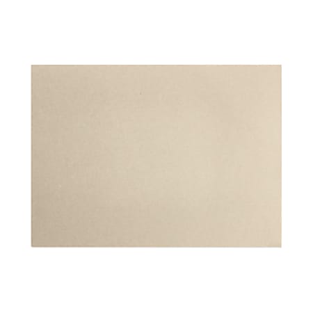 LUX Flat Cards, A9, 5 1/2" x 8 1/2", Silversand, Pack Of 50