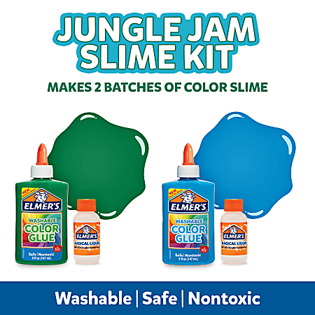 Elmers Slime Kit Jungle Jam - Office Depot