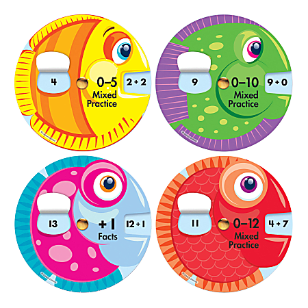 Carson-Dellosa EZ-Spin Addition Facts Manipulatives, Grades K-2