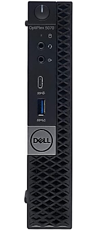 Dell™ Optiplex 5070 Micro Refurbished Desktop PC, Intel® i5, 16GB Memory, 256GB Solid State Drive, Windows® 10 Pro