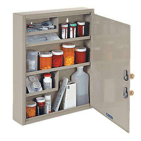 MMF Industries Dual Locking Drug/Narcotics Cabinet
