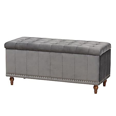 Baxton Studio Modern And Contemporary Velvet Button-Tufted