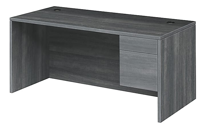 HON® 10500 72"W 2-Drawer Right-Pedestal Computer Desk,