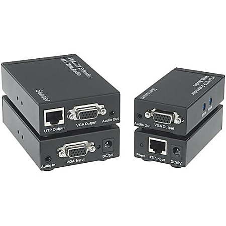 KanexPro VGA 1x1 Extender over CAT5e/6 with Audio