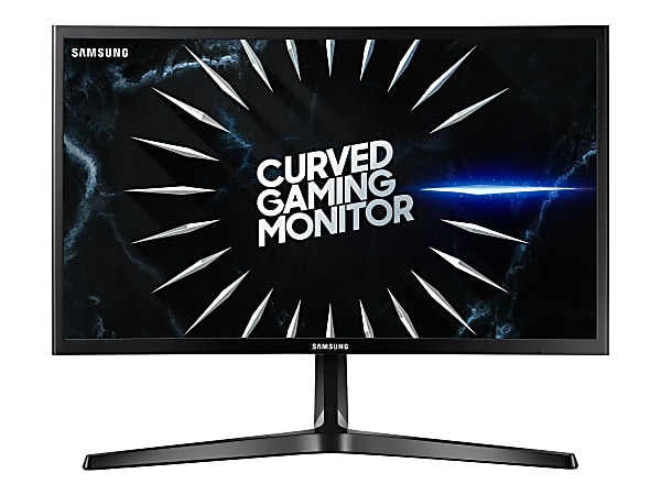 Samsung C24RG50FQN - CRG5 Series - LED monitor - curved - 24" (23.5" viewable) - 1920 x 1080 Full HD (1080p) @ 144 Hz - VA - 250 cd/m² - 3000:1 - 4 ms - 2xHDMI, DisplayPort - black