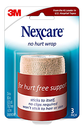 3M™ Nexcare™ Coban™ Self-Adherent Bandages, 3"x 5 Yd. Stretched, Tan