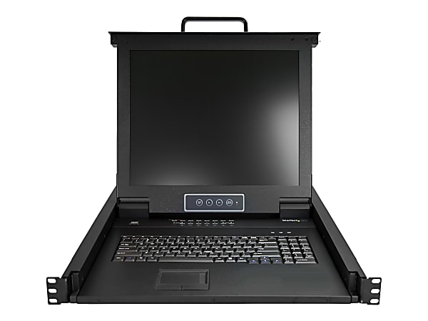 StarTech.com Rackmount KVM Console - 16 Port with 17-inch LCD Monitor - VGA KVM - Cables and Mounting Hardware Included