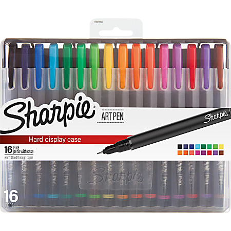 Sharpie Fine Point Art Pens - Fine Pen Point - Assorted - 16 / Pack