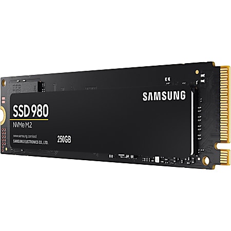Samsung 980 Pcie 3 0 Nvme Gaming Ssd 250gb Desktop Pc Device Supported 2900 Mbs Maximum Read Transfer Rate 256 Bit Encryption Standard 5 Year Warranty Office Depot