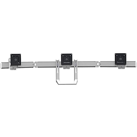 Ergotron Mounting Adapter Kit for Monitor - Polished Aluminum - 3 Display(s) Supported - 24" Screen Support - 98009026