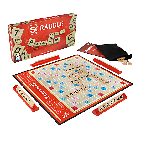 Hasbro Scrabble Brand Crossword Board Game