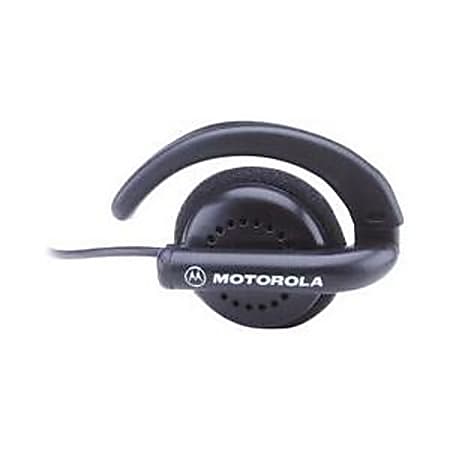 Motorola® 53728 Over-The-Ear Mono Earphone, Black