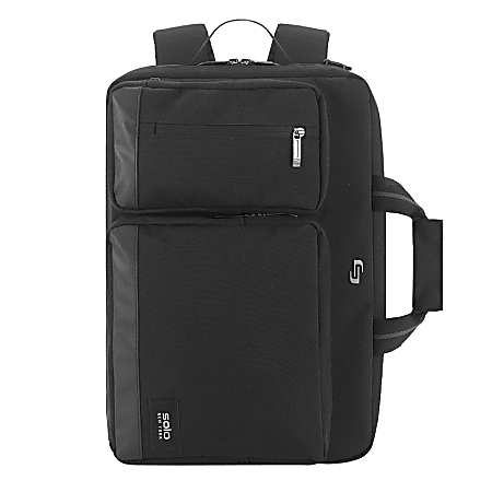 Solo New York Duane Hybrid Briefcase With 15.6 Laptop Pocket Black ...