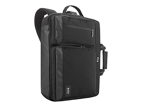 Sac à Dos / Sacoche Hybride Solo New York Duane - Gris - Léger - Pour Ordinateur Portable