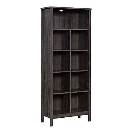 Sauder® Select 66"H 9-Cube Vertical Cubby Storage, Blade Walnut™