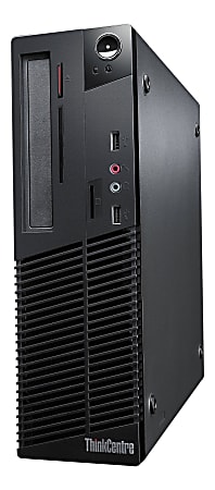 Lenovo® ThinkCentre M73 SFF Refurbished Desktop PC, Intel® Core™ i3-4130, 16GB Memory, 1TB Hard Drive, Windows® 10 Pro