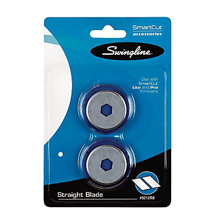 Swingline SmartCut Pro Rotary Straight Blades Pack Of 2 - Office Depot