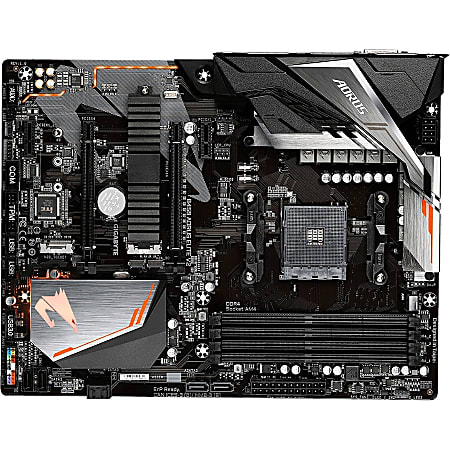 Aorus Ultra Durable B450 AORUS ELITE V2 Desktop Motherboard AMD