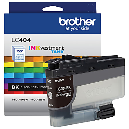 Brother® LC404BKS INKvestment Black Ink Tank