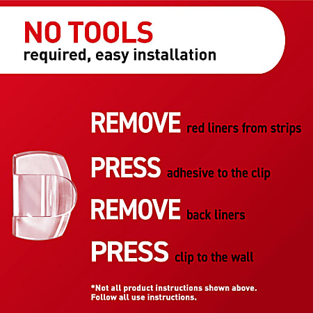 Command hooks for concrete walls deals