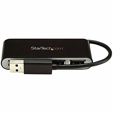 Hub USB 3.0 Da 4 Porte: Distributore Dati 5 Gbps, Compatto E Portatile Con Cavo 15 Cm, Senza Alimentatore Esterno