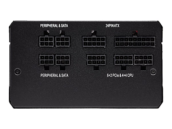 CORSAIR RMx Series RM650x - 2018 Edition - power supply (internal) - ATX12V 2.4/ EPS12V 2.92 - 80 PLUS Gold - AC 100-240 V - 650 Watt - North America