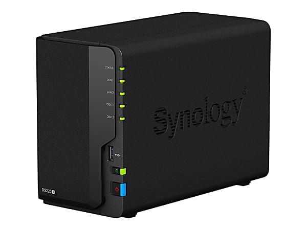 Synology DiskStation DS220+ SAN/NAS Storage System - Intel Celeron J4025 Dual-core (2 Core) 2 GHz - 2x HDD Supported - DS220