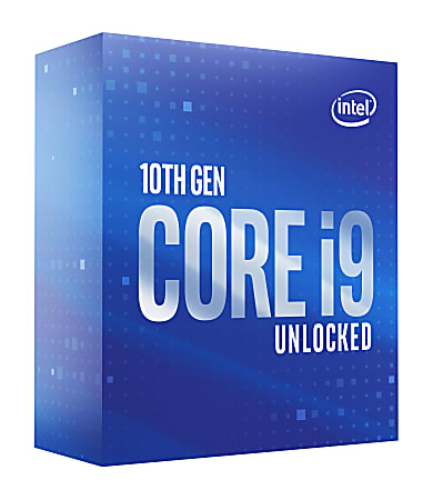 Intel Core i9 (10th Gen) i9-10900K Deca-core (10 Core) 3.70 GHz Processor - Retail Pack - 20 MB L3 Cache - 64-bit Processing - 5.30 GHz Overclocking Speed - 14 nm - Socket LGA-1200 - UHD Graphics 630 Graphics - 125 W - 20 Threads