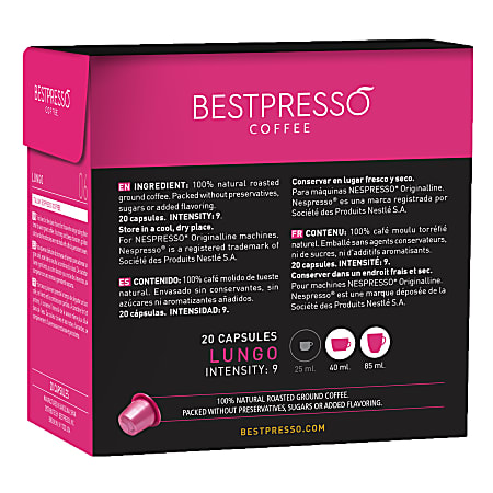 Pack Best Seller x 100 Cápsulas de Café Original Nespresso NESPRESSO