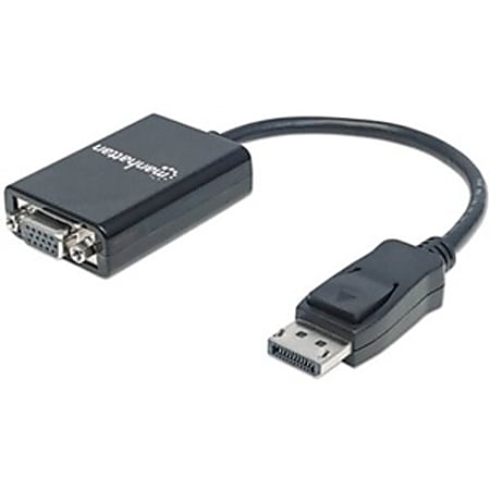 Manhattan DisplayPort to VGA Converter Cable - 5.91" DisplayPort/VGA Video Cable  - 151962