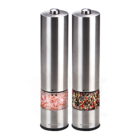 Brentwood Electric LED Salt And Pepper Adjustable Ceramic