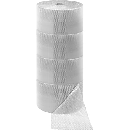 Sparco Bulk Roll Bubble Cushioning - 12" Width x 300 ft Length - 0.2" Bubble Size - Flexible, Lightweight - Polyethylene - Clear