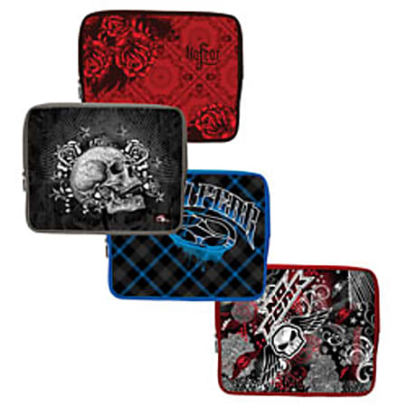 No Fear Laptop Sleeve, 16", Black