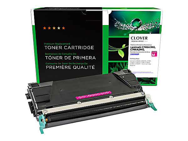 Office Depot® Brand Remanufactured Magenta Toner Cartridge Replacement For Lexmark™ C746, ODC746M