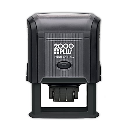 2000 PLUS Self Inking Date Stamp Single Line Date Only Character Height 532  - Office Depot